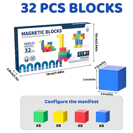 luzelane™ - Creative Magnetic Building Blocks for kids