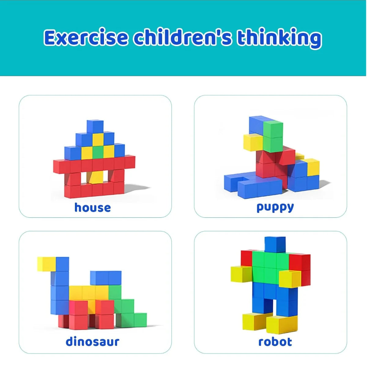 luzelane™ - Creative Magnetic Building Blocks for kids