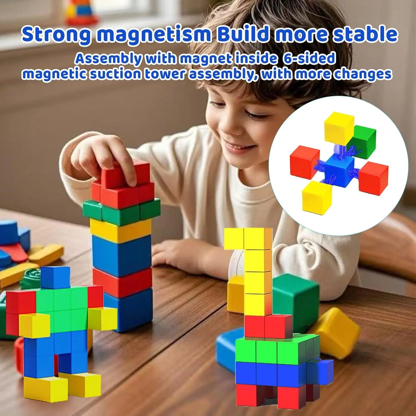 luzelane™ - Creative Magnetic Building Blocks for kids