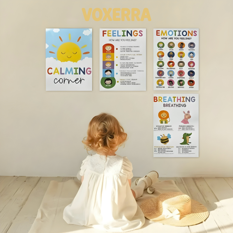 Calming Posters Set - 12 Pack
