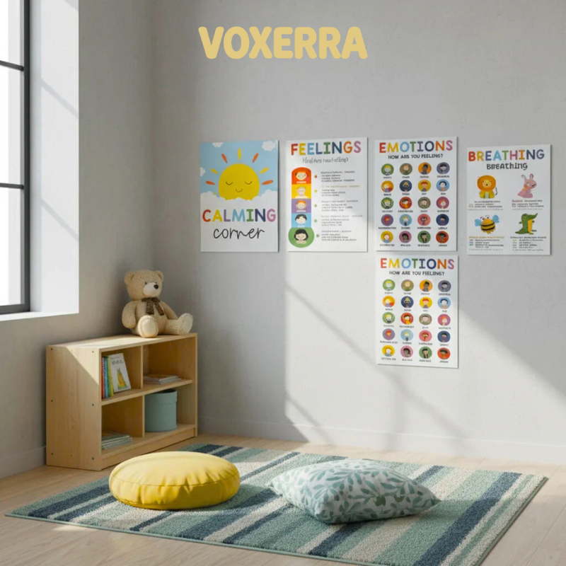 Calming Posters Set - 12 Pack