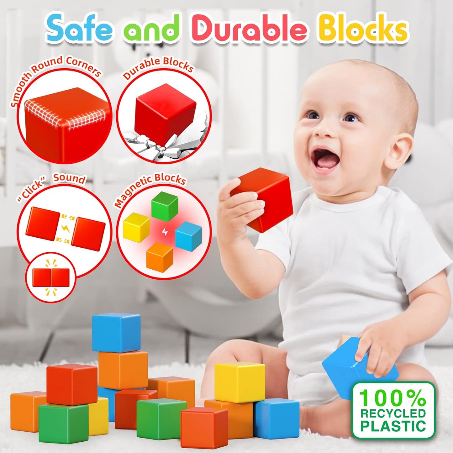 luzelane™ - Creative Magnetic Building Blocks for kids