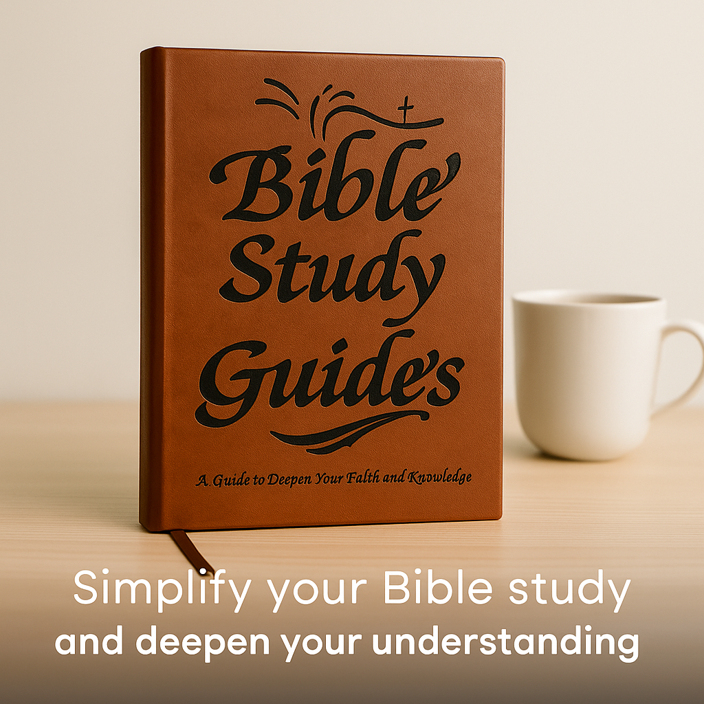 66 pages - Simple Bible Study Guide