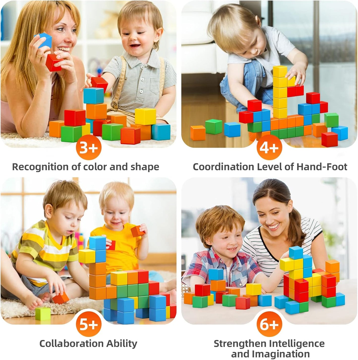 luzelane™ - Creative Magnetic Building Blocks for kids