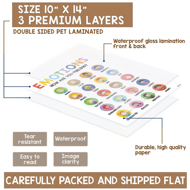 Calming Posters Set - 12 Pack