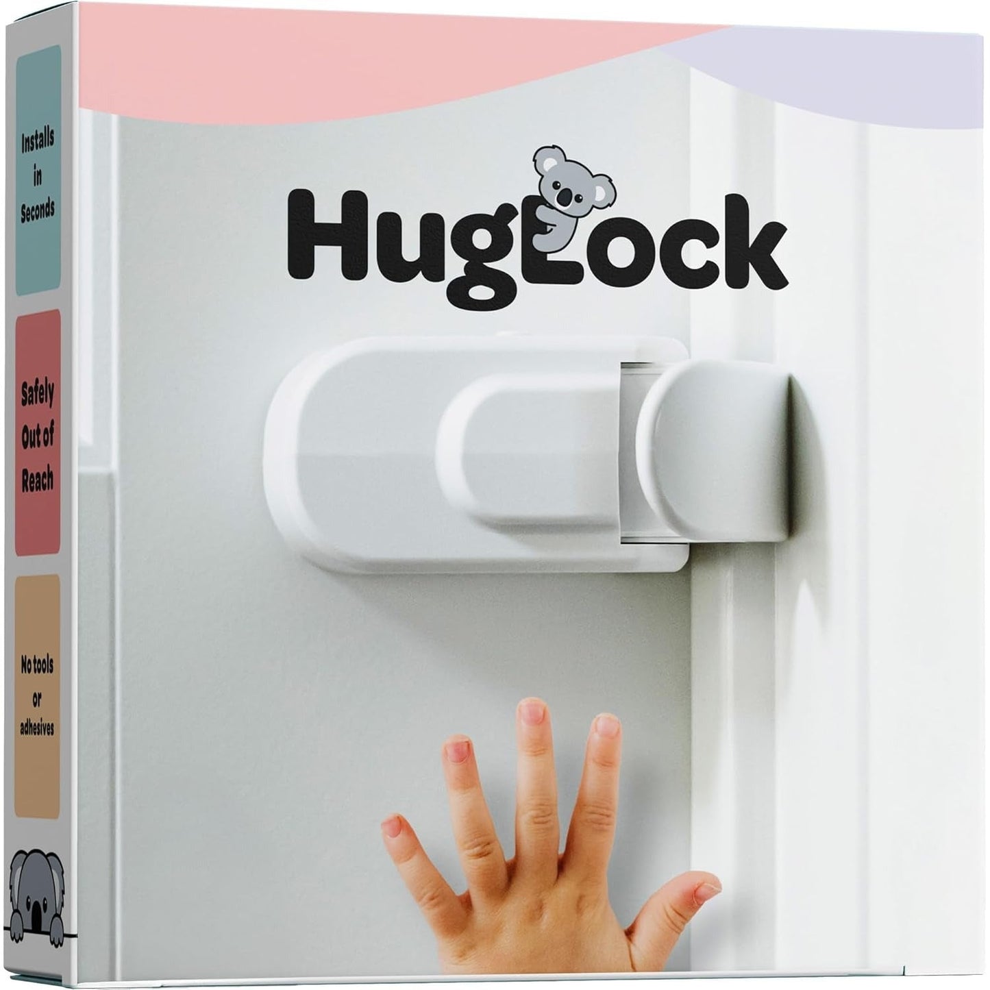 SnapOn Quick-Click Door Lock