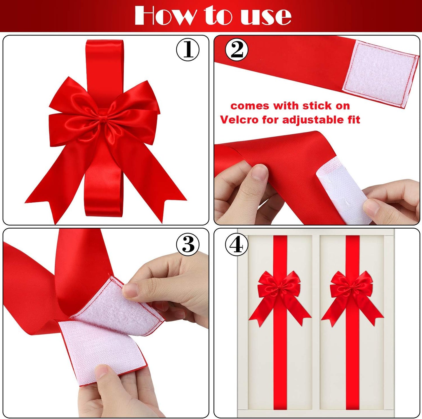 Festive Holiday Bow Set