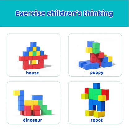 luzelane™ - Creative Magnetic Building Blocks for kids