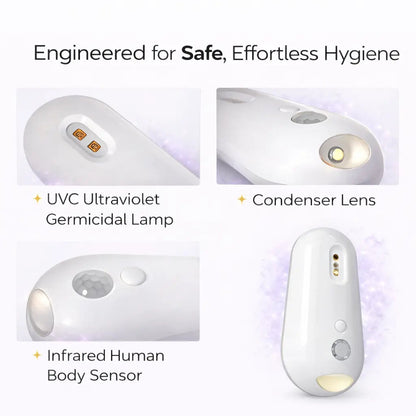 Auto UV Toilet Sanitizer Light