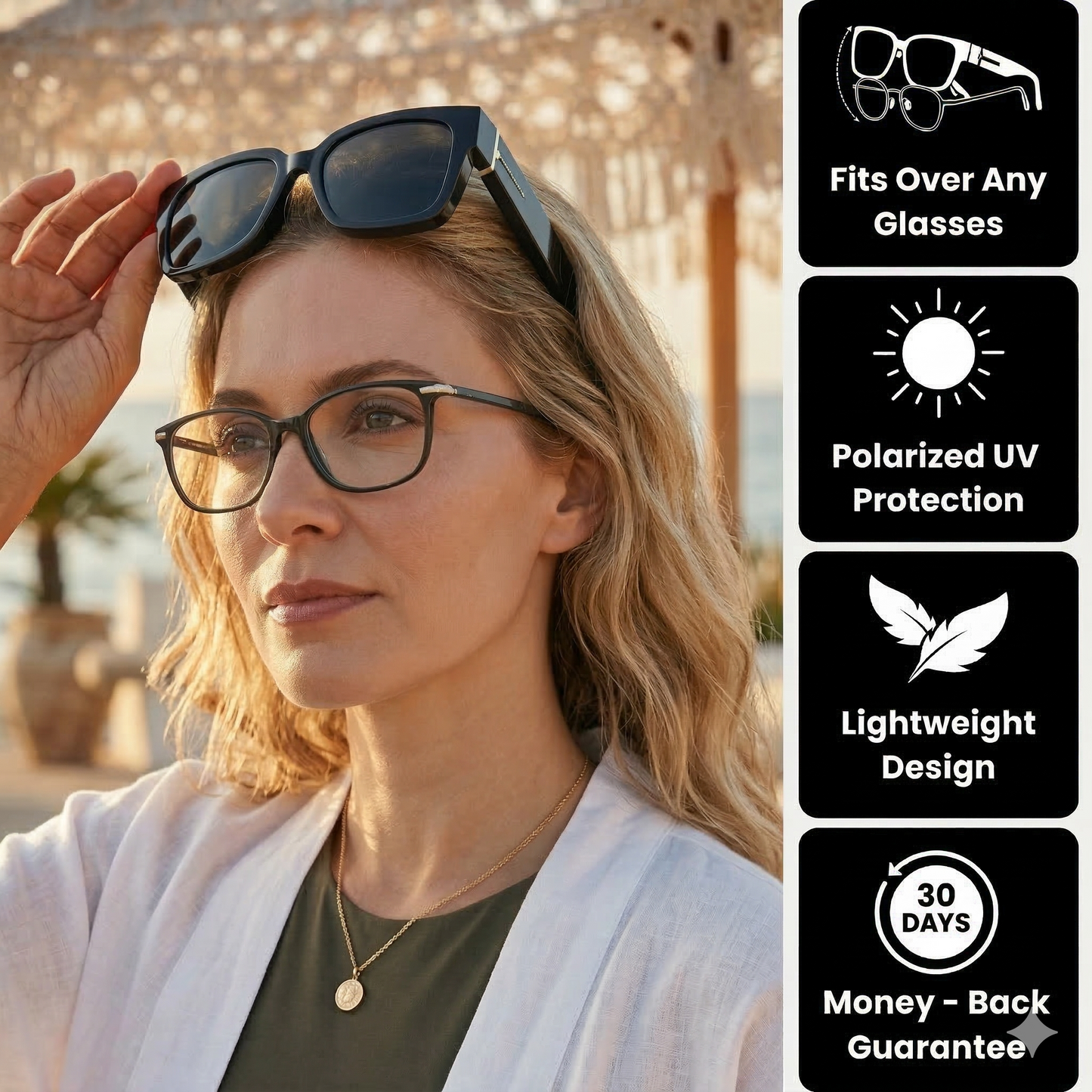 Shoreside Fit Over Polarized Shades