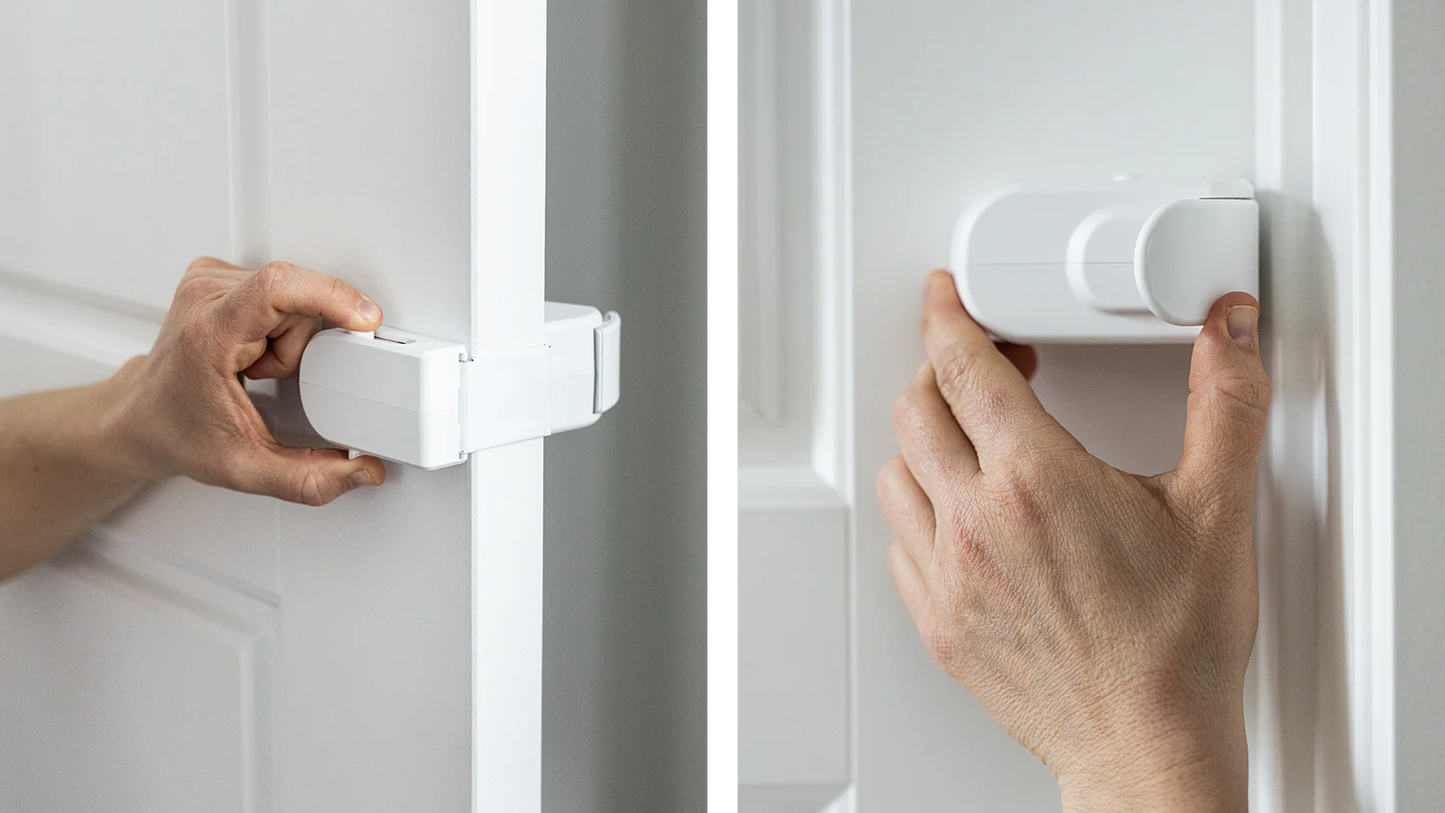 SnapOn Quick-Click Door Lock