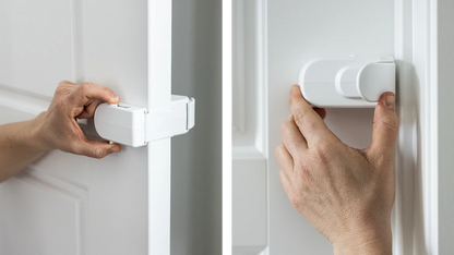 SnapOn Quick-Click Door Lock