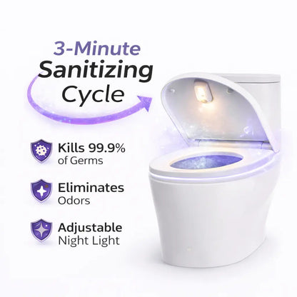 Auto UV Toilet Sanitizer Light