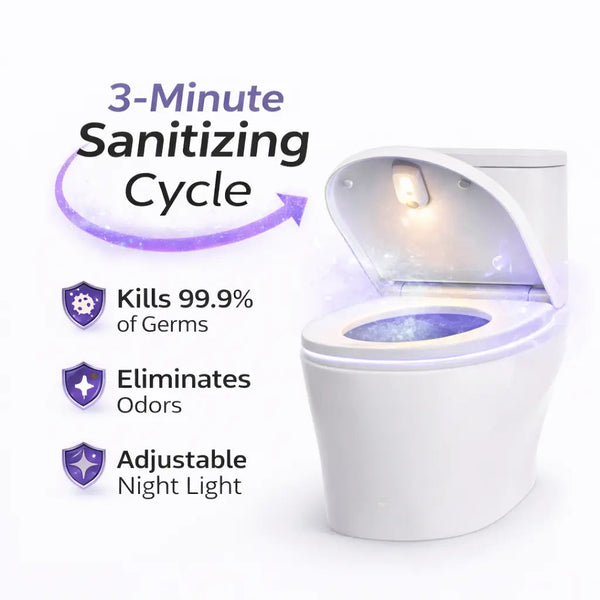 Auto UV Toilet Sanitizer Light