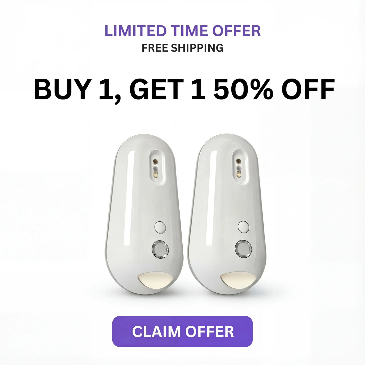 Auto UV Toilet Sanitizer Light